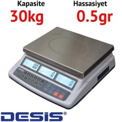 Desis AHC Dijital Hassas Sayıcı Terazi 0.5 gr / 30kg - 1