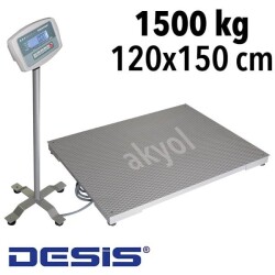 Desis B5 1.5 Ton Platform Baskül - 120x150 cm - 1