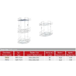 Domodek Üçlü Banyo Köşesi (79412) - 2