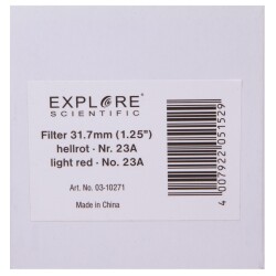 Explore Scientific Light Red N23A 1.25