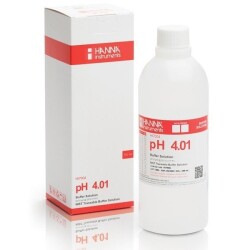 Hanna HI7004L Ph4 Kalibrasyon Solüsyon Çözeltisi 500mL - 1