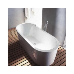 Hansgrohe Starck 10458000 2 Kulplu Banyo Bataryası Ayaklı Krom (HG22) - 4