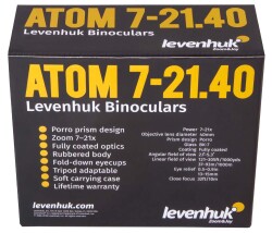 Levenhuk Atom 7–21x40 Binoküler Dürbün - 12