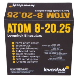 Levenhuk Atom 8–20x25 Binoküler Dürbün - 12