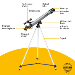 Levenhuk Blitz 50 BASE Teleskop - 12