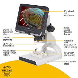 Levenhuk Rainbow DM700 LCD Dijital Mikroskop - 15