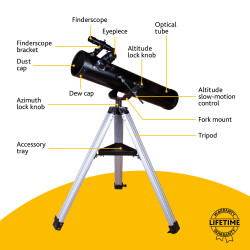 Levenhuk Skyline BASE 100S Teleskop - 14