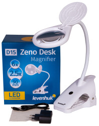 Levenhuk Zeno Desk D15 Büyüteç - 6