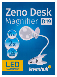 Levenhuk Zeno Desk D19 Büyüteç - 12