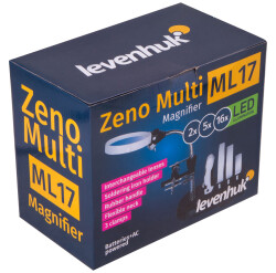 Levenhuk Zeno Multi ML17 Siyah Büyüteç - 12