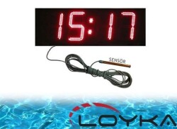 Loyka 20 CM - Büyük Ekranlı Havuz Suyu Sıcaklığı Ölçer - 1