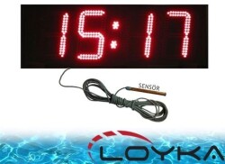 Loyka 25 CM - Büyük Ekranlı Havuz Suyu Sıcaklığı Ölçer - 1