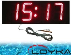 Loyka 30 CM - Büyük Ekranlı Havuz Suyu Sıcaklığı Ölçer - 1