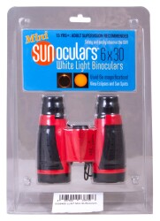 LUNT Mini SUNoculars 6x30 Solar Binoculars - 3