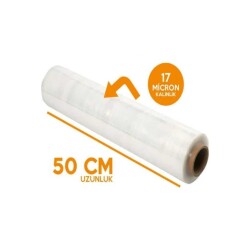 Sese Şeffaf Ambalaj Palet Streci 50cm / 17 Mikron - 1