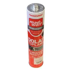 Mad Wolf Dolap Toplama Silikonu Şeffaf 400gr (TUT422) - 1