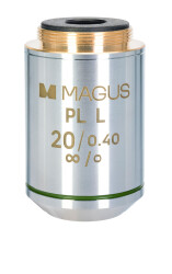 MAGUS 20PLL 20х/0,40 Plan L ÇM 8,80 mm Objektif - 1