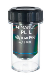 MAGUS 40HP 40х/0,60 Plan L phase PHP2 ∞/1,2 ÇM 3,5 mm Objektif - 2