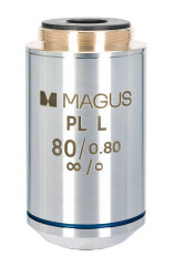 MAGUS 80PLL 80х/0,80 Plan L ÇM 1,25 mm Objektif - 1