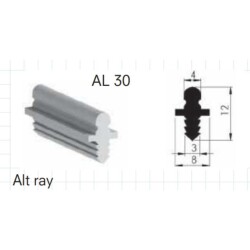 Mepa AL30 Tek Kanallı Alt Ray Klavuz 3 Metre 1 Boy - 2