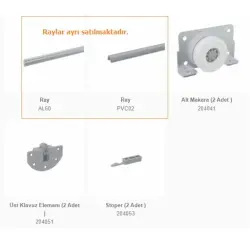 Mepa SKM60 Midi Dolap Sürme Sistem - 2