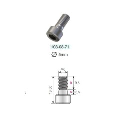 Mesan QFix Vida M6x9mm Çinko (103-08-71-403) - 1