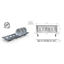 Mesan Traybond Beyaz Kaselik 290mm (105-83-54-302) - 4