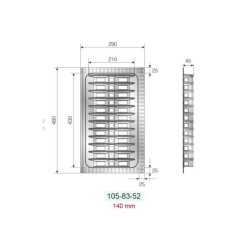 Mesan Traybond Beyaz Tabaklık 290mm (105-83-52-302) - 2