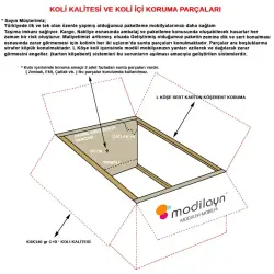 Modilayn Bulut Cordoba 4 Raflı Ayakkabılık (ARD115) - 6