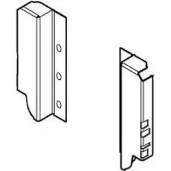 Samet Smartbox Tek Bordür Arka Panel Tutucu 18mm Gri (12791863) - 1