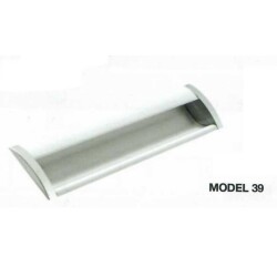 Sese 39 Modeli Gömme Kulp Krom Mat/Eloksal 320mm Seri Sonu (39-320-18/24) - 1