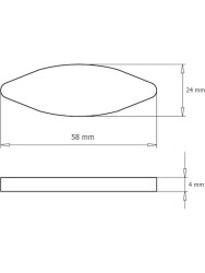 Sese Bisküvi Kavela 4mm 1000 Adet (603-06) - 3