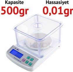 SF 400C Plus Dijital Terazi - Hassasiyet: 0,01 gr. Max: 500 gr. - 1