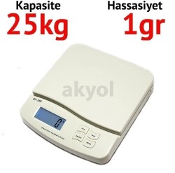 SF 550 Dijital Hassas Terazi - Hassasiyet:1 gr. Max: 25 kg. - 1