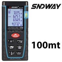 SNDWAY SW-T100 Lazermetre (100 Metre Ölçüm) - 1