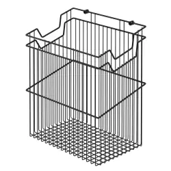 Starax Askılı Çamaşır Sepeti Antrasit 45 cm (S-8114-A) - 3