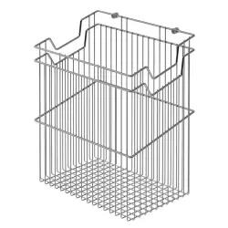 Starax Askılı Çamaşır Sepeti Krom Modül 35cm (S-8112-C) - 3
