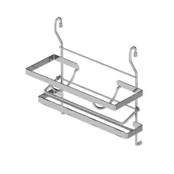 Starax Klasik Folyoluk İkili Krom (S-4010-C) - 2