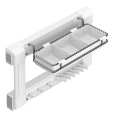 StaraxGizliRaylıAlüminyumFonksiyonelKravatlık-KemerlikSol(S-6726-W) - 1