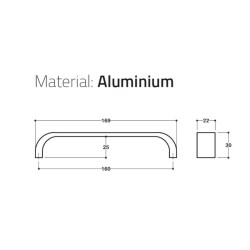 System 160mm Krom Kulp Seri Sonu (SY6546 0160 CR) - 2