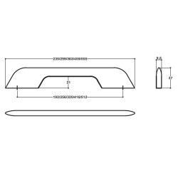 System 192mm Krom Kulp Seri Sonu (SY8842 0192 CR) - 3