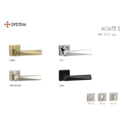 System Agate Kapı Kolu Krom Renk (HA111RO11 CR) - 2