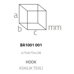 System Bowline Askılık Krom Renk (BA1001 001 CR) - 2