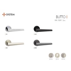 System Butto Kapı Kolu Füme/Antrasit (HA169RO12 BBN) - 2