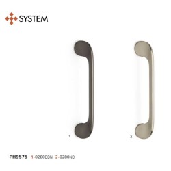 System Çekme Kapı Kolu Antrasit/Füme 280mm (PH9575 0280 BBN) - 3