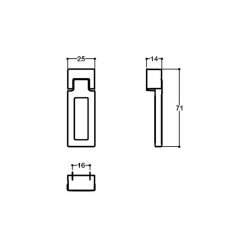 System Halka Mobilya Kulbu Gold/Altın Sarı 24mm Kulp (SY4634 0024 GL-GL) - 2