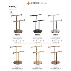 System Hareketli Havluluk Siyah Renk (BA4001 055 AL6) - 3