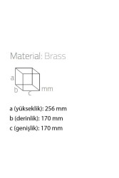 System Masaüstü Kağıt Havluluk Mermer Deseni-Siyah (BA4016 053 R3-AL6) - 1