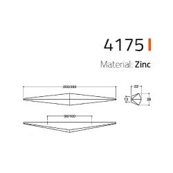 System Mobilya Kulbu Antik Renk 96mm Kulp (SY4175 0096 ABM) - 2