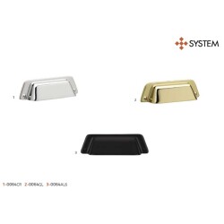 System Mobilya Kulbu Gold Renk 64mm Çanak/Tas Kulp (SY4529 0064 GL) - 2